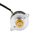 Round Nema 14 0.9deg 9.5Ncm(13.5oz.in) 0.43A Φ36x21.5mm w/ pulley - 14HR09-0434S-C1 | StepperOnline CA Round Nema 14 0.9deg 9.5Ncm(13.5oz.in) 0.43A Φ36x21.5mm w/ pulley - 14HR09-0434S-C1 | StepperOnline CA
