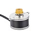 Round Nema 14 0.9deg 9.5Ncm(13.5oz.in) 0.43A Φ36x21.5mm w/ pulley - 14HR09-0434S-C1 | StepperOnline CA Round Nema 14 0.9deg 9.5Ncm(13.5oz.in) 0.43A Φ36x21.5mm w/ pulley - 14HR09-0434S-C1 | StepperOnline CA