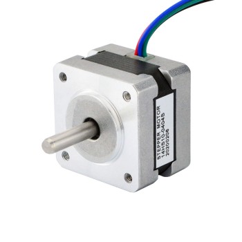 Nema 14 Bipolar 1.8deg 14Ncm(20oz.in) 0.4A 35x35x26mm 4 Wires