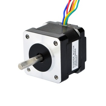 Nema 14 Unipolar 1.8deg 10Ncm(14.16oz.in) 0.4A 35x35x34mm 6 Wires