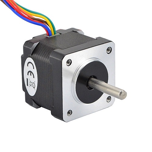 Nema 14 Unipolar 1.8deg 10Ncm(14.16oz.in) 0.4A 35x35x34mm 6 Wires - 14HS13-0406S | StepperOnline CA