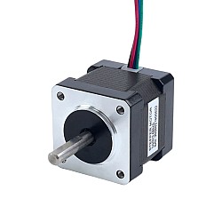 Dual Shaft Nema 14 1.8deg 18Ncm(25.5oz.in) 0.8A 35.2x35.2x34mm 4 Wires