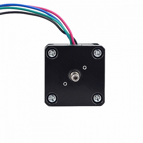 Dual Shaft Nema 14 1.8deg 18Ncm(25.5oz.in) 0.8A  35.2x35.2x34mm 4 Wires - 14HS13-0804D | StepperOnline CA