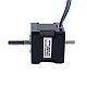 Dual Shaft Nema 14 1.8deg 18Ncm(25.5oz.in) 0.8A  35.2x35.2x34mm 4 Wires - 14HS13-0804D | StepperOnline CA