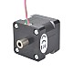 Dual Shaft Nema 14 Hollow Shaft Stepper Motor Bipolar 16Ncm(22.66oz.in) 1.25A 35x35x34.5mm - 14HS14-1254H | StepperOnline CA