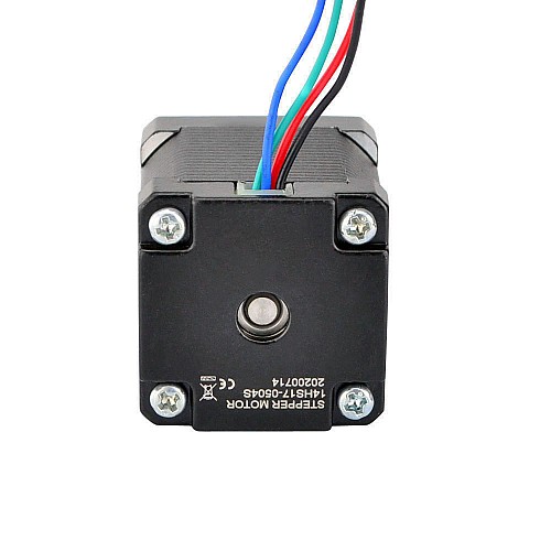 Nema 14 Bipolar 1.8deg 23Ncm(32.57oz.in) 0.5A 35x35x42mm 4 Wires - 14HS17-0504S | StepperOnline CA