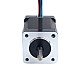 Dual Shaft Nema 14 Bipolar 1.8deg 40Ncm(56.64oz.in) 1.5A 35.2x35.2x52mm 4 Wires - 14HS20-1504D | StepperOnline CA
