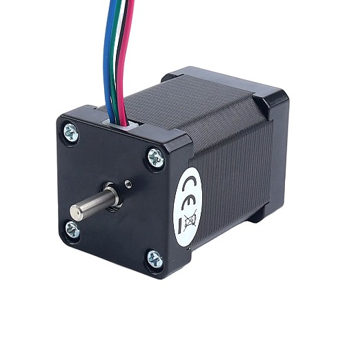 Dual Shaft Nema 14 Bipolar 1.8deg 40Ncm(56.64oz.in) 1.5A 35.2x35.2x52mm 4 Wires - 14HS20-1504D | StepperOnline CA