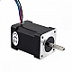 Dual Shaft Nema 14 Bipolar 1.8deg 40Ncm(56.64oz.in) 1.5A 35.2x35.2x52mm 4 Wires - 14HS20-1504D | StepperOnline CA