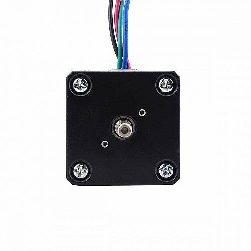 Dual Shaft Nema 14 Bipolar 1.8deg 40Ncm(56.64oz.in) 1.5A 35.2x35.2x52mm 4 Wires - 14HS20-1504D | StepperOnline CA