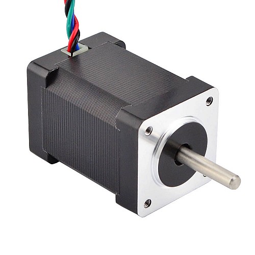 Nema 14 Bipolar 1.8deg 40Ncm(56.64oz.in) 1.5A 35x35x52mm 4 Wires - 14HS20-1504S | StepperOnline CA Nema 14 Bipolar 1.8deg 40Ncm(56.64oz.in) 1.5A 35x35x52mm 4 Wires - 14HS20-1504S | StepperOnline CA