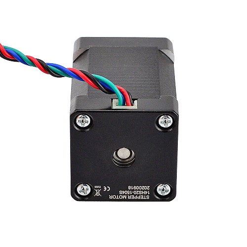 Nema 14 Bipolar 1.8deg 40Ncm(56.64oz.in) 1.5A 35x35x52mm 4 Wires - 14HS20-1504S | StepperOnline CA Nema 14 Bipolar 1.8deg 40Ncm(56.64oz.in) 1.5A 35x35x52mm 4 Wires - 14HS20-1504S | StepperOnline CA