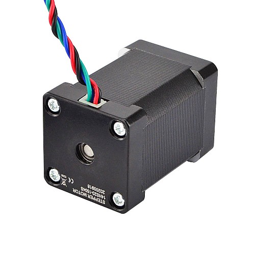Nema 14 Bipolar 1.8deg 40Ncm(56.64oz.in) 1.5A 35x35x52mm 4 Wires - 14HS20-1504S | StepperOnline CA Nema 14 Bipolar 1.8deg 40Ncm(56.64oz.in) 1.5A 35x35x52mm 4 Wires - 14HS20-1504S | StepperOnline CA