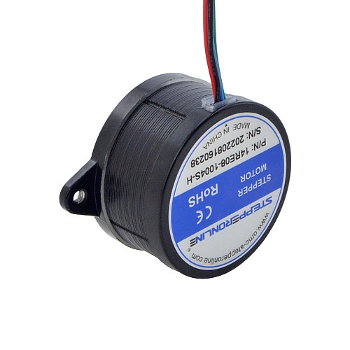 Nema 14 High Temp Stepper Motor 10Ncm(14.16oz.in) Insulation Class H 180C - 14RE08-1004S-H | StepperOnline CA
