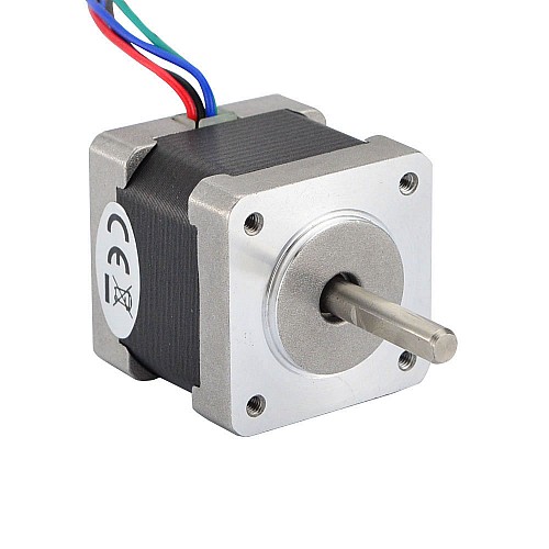 Nema 14 Bipolar 1.8deg 18Ncm(25.5oz.in) 0.8A 35x35x34mm 4 Wires - 14HS13-0804S | StepperOnline CA