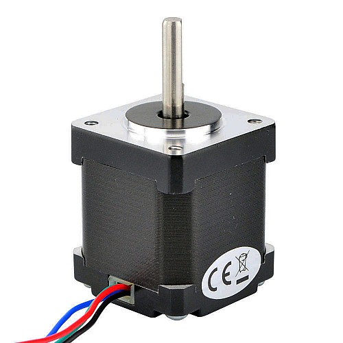Nema 14 Bipolar 1.8deg 23Ncm(32.57oz.in) 0.5A 35x35x42mm 4 Wires - 14HS17-0504S | StepperOnline CA