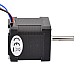 Nema 14 Bipolar 1.8deg 23Ncm(32.57oz.in) 0.5A 35x35x42mm 4 Wires - 14HS17-0504S | StepperOnline CA
