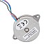 Round Nema 14 Bipolar 0.9deg 5Ncm(7.08oz.in) 0.5A Φ36x12.5mm 4 Wires - 14HR05-0504S | StepperOnline CA