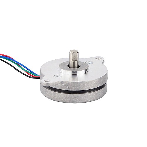 Round Nema 14 Bipolar 0.9deg 5Ncm(7.08oz.in) 0.5A Φ36x12.5mm 4 Wires - 14HR05-0504S | StepperOnline CA