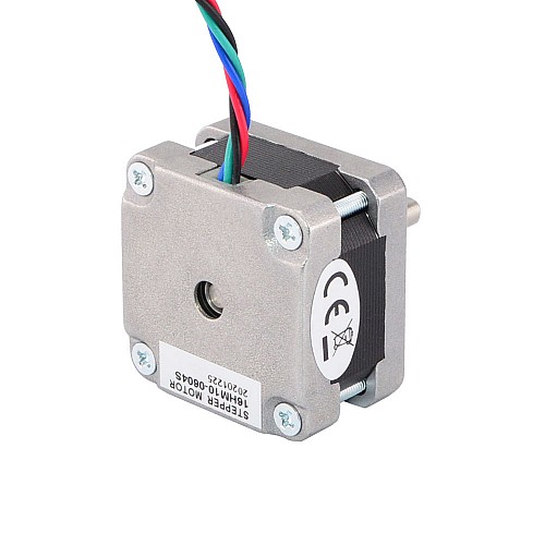 Nema 16 Bipolar 0.9deg 16Ncm(22.66oz.in) 0.6A 39x39x25mm 4 Wires - 16HM10-0604S | StepperOnline CA