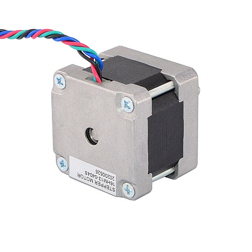 Nema 16 Bipolar 0.9deg 18Ncm(25.5oz.in) 0.4A 39x39x34mm 4 Wires - 16HM13-0404S | StepperOnline CA