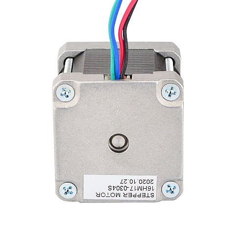 Nema 16 Bipolar 0.9deg 25Ncm(35.4oz.in) 0.3A 39x39x44mm 4 Wires - 16HM17-0304S | StepperOnline CA Nema 16 Bipolar 0.9deg 25Ncm(35.4oz.in) 0.3A 39x39x44mm 4 Wires - 16HM17-0304S | StepperOnline CA