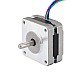 Nema 16 Bipolar 1.8deg 8.7Ncm(12.32oz.in) 0.6A 39x39x20mm 4 Wires - 16HS08-0604S | StepperOnline CA Nema 16 Bipolar 1.8deg 8.7Ncm(12.32oz.in) 0.6A 39x39x20mm 4 Wires - 16HS08-0604S | StepperOnline CA