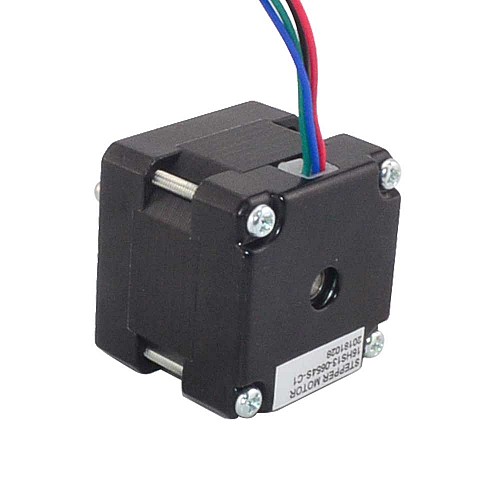 Nema 16 Bipolar 1.8deg 18Ncm(25.5oz.in) 0.65A 39x39x34mm 4 Wires - 16HS13-0654S | StepperOnline CA Nema 16 Bipolar 1.8deg 18Ncm(25.5oz.in) 0.65A 39x39x34mm 4 Wires - 16HS13-0654S | StepperOnline CA