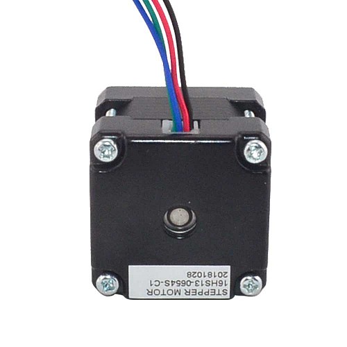 Nema 16 Bipolar 1.8deg 18Ncm(25.5oz.in) 0.65A 39x39x34mm 4 Wires - 16HS13-0654S | StepperOnline CA Nema 16 Bipolar 1.8deg 18Ncm(25.5oz.in) 0.65A 39x39x34mm 4 Wires - 16HS13-0654S | StepperOnline CA