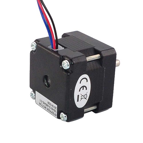 Nema 16 Bipolar 1.8deg 18Ncm(25.5oz.in) 0.65A 39x39x34mm 4 Wires - 16HS13-0654S | StepperOnline CA Nema 16 Bipolar 1.8deg 18Ncm(25.5oz.in) 0.65A 39x39x34mm 4 Wires - 16HS13-0654S | StepperOnline CA