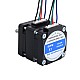 Nema 16 Assembled Motor w/ Hollow & Solid Shaft Bipolar 1.8deg 8Ncm(11.33oz.in) 0.3A 39x39x40mm 4 Wires - 16HS16-0304S-C1 | StepperOnline CA Nema 16 Assembled Motor w/ Hollow & Solid Shaft Bipolar 1.8deg 8Ncm(11.33oz.in) 0.3A 39x39x40mm 4 Wires - 16HS16-0304S-C1 | StepperOnline CA