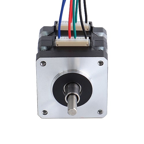 Nema 16 Assembled Motor w/ Hollow & Solid Shaft Bipolar 1.8deg 8Ncm(11.33oz.in) 0.3A 39x39x40mm 4 Wires - 16HS16-0304S-C1 | StepperOnline CA Nema 16 Assembled Motor w/ Hollow & Solid Shaft Bipolar 1.8deg 8Ncm(11.33oz.in) 0.3A 39x39x40mm 4 Wires - 16HS16-0304S-C1 | StepperOnline CA
