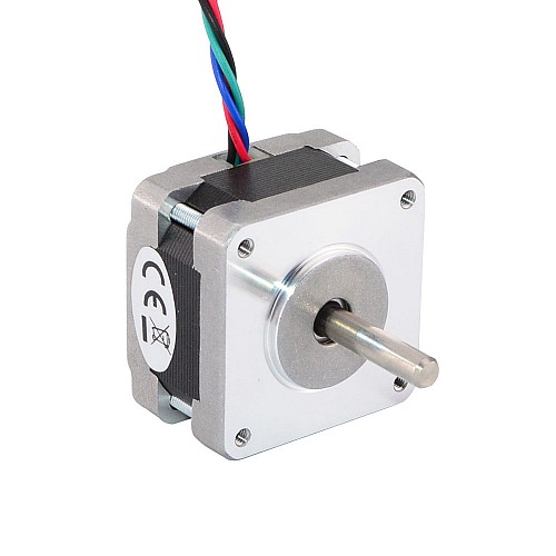 Nema 16 Bipolar 0.9deg 16Ncm(22.66oz.in) 0.6A 39x39x25mm 4 Wires - 16HM10-0604S | StepperOnline CA