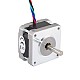 Nema 16 Bipolar 0.9deg 16Ncm(22.66oz.in) 0.6A 39x39x25mm 4 Wires - 16HM10-0604S | StepperOnline CA