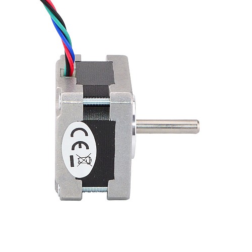Nema 16 Bipolar 0.9deg 16Ncm(22.66oz.in) 0.6A 39x39x25mm 4 Wires - 16HM10-0604S | StepperOnline CA