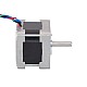 Nema 16 Bipolar 0.9deg 18Ncm(25.5oz.in) 0.4A 39x39x34mm 4 Wires - 16HM13-0404S | StepperOnline CA