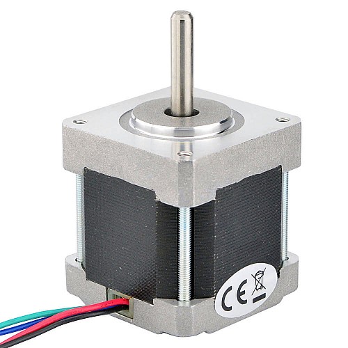 Nema 16 Bipolar 0.9deg 25Ncm(35.4oz.in) 0.3A 39x39x44mm 4 Wires - 16HM17-0304S | StepperOnline CA Nema 16 Bipolar 0.9deg 25Ncm(35.4oz.in) 0.3A 39x39x44mm 4 Wires - 16HM17-0304S | StepperOnline CA