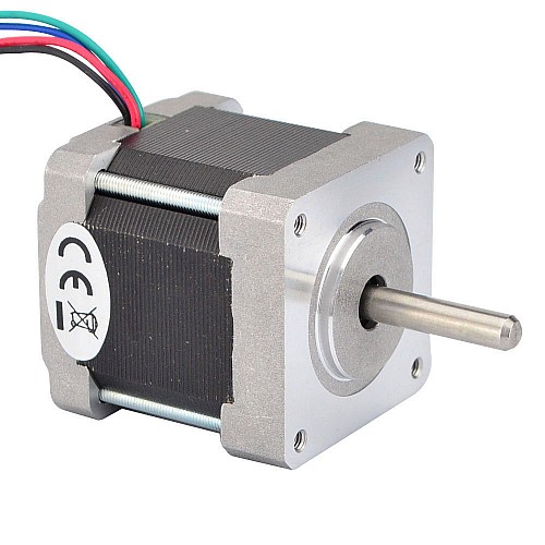 Nema 16 Bipolar 0.9deg 25Ncm(35.4oz.in) 0.3A 39x39x44mm 4 Wires - 16HM17-0304S | StepperOnline CA Nema 16 Bipolar 0.9deg 25Ncm(35.4oz.in) 0.3A 39x39x44mm 4 Wires - 16HM17-0304S | StepperOnline CA