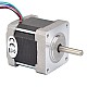 Nema 16 Bipolar 0.9deg 25Ncm(35.4oz.in) 0.3A 39x39x44mm 4 Wires - 16HM17-0304S | StepperOnline CA Nema 16 Bipolar 0.9deg 25Ncm(35.4oz.in) 0.3A 39x39x44mm 4 Wires - 16HM17-0304S | StepperOnline CA