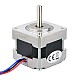 Nema 16 Bipolar 1.8deg 21Ncm(29.74oz.in) 0.4A 39x39x34mm 4 Wires - 16HS13-0404S | StepperOnline CA