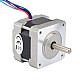Nema 16 Bipolar 1.8deg 21Ncm(29.74oz.in) 0.4A 39x39x34mm 4 Wires - 16HS13-0404S | StepperOnline CA