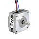 Nema 16 Bipolar 1.8deg 8.7Ncm(12.32oz.in) 0.6A 39x39x20mm 4 Wires - 16HS08-0604S | StepperOnline CA Nema 16 Bipolar 1.8deg 8.7Ncm(12.32oz.in) 0.6A 39x39x20mm 4 Wires - 16HS08-0604S | StepperOnline CA