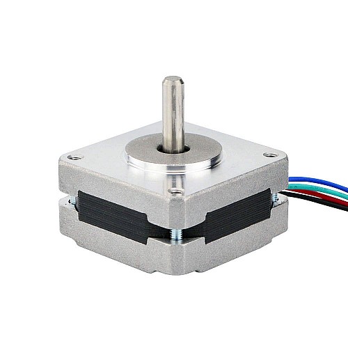 Nema 16 Bipolar 1.8deg 8.7Ncm(12.32oz.in) 0.6A 39x39x20mm 4 Wires - 16HS08-0604S | StepperOnline CA Nema 16 Bipolar 1.8deg 8.7Ncm(12.32oz.in) 0.6A 39x39x20mm 4 Wires - 16HS08-0604S | StepperOnline CA