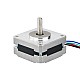 Nema 16 Bipolar 1.8deg 8.7Ncm(12.32oz.in) 0.6A 39x39x20mm 4 Wires - 16HS08-0604S | StepperOnline CA Nema 16 Bipolar 1.8deg 8.7Ncm(12.32oz.in) 0.6A 39x39x20mm 4 Wires - 16HS08-0604S | StepperOnline CA