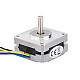 Nema 16 Unipolar 1.8deg 8Ncm(11.33oz.in) 0.5A 39x39x20mm 6 Wires - 16HS08-0506S | StepperOnline CA Nema 16 Unipolar 1.8deg 8Ncm(11.33oz.in) 0.5A 39x39x20mm 6 Wires - 16HS08-0506S | StepperOnline CA