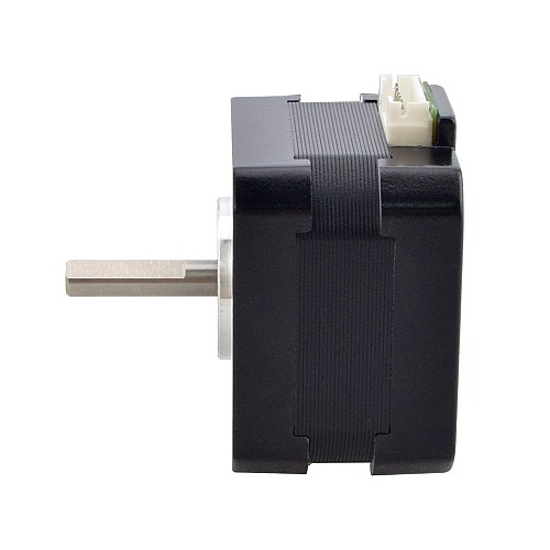 E Series Nema 17 Bipolar 26Ncm(36.82oz.in) 1.2A 42X42x30mm 4 Wires w/ 1m Cable & Connector - 17HE12-1204S | StepperOnline CA