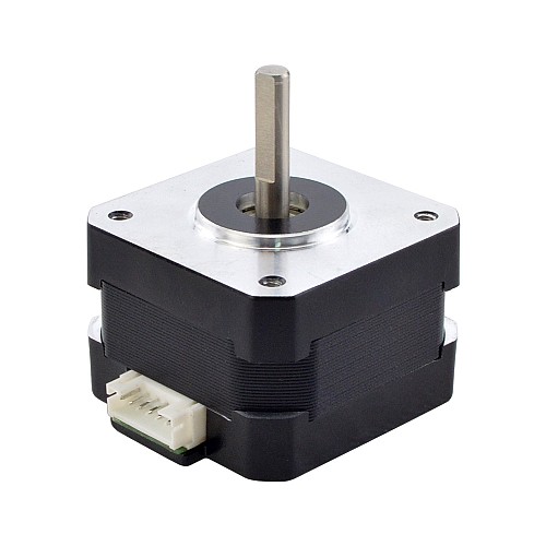 E Series Nema 17 Bipolar 26Ncm(36.82oz.in) 1.2A 42X42x30mm 4 Wires w/ 1m Cable & Connector - 17HE12-1204S | StepperOnline CA