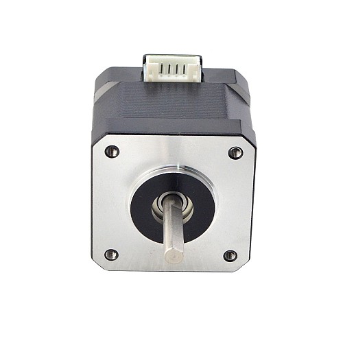 5pcs E Series Nema 17 Bipolar 42Ncm(59.49oz.in) 1.5A 42x42x38mm 4 Wires w/ 1m Cable & Connector - 5-17HE15-1504S | StepperOnline CA 5pcs E Series Nema 17 Bipolar 42Ncm(59.49oz.in) 1.5A 42x42x38mm 4 Wires w/ 1m Cable & Connector - 5-17HE15-1504S | StepperOnline CA