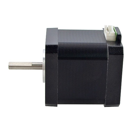 E Series Nema 17 Bipolar 55Ncm(77.88oz.in) 2A 42x42x48mm 4 Wires w/ 1m Cable & Connector - 17HE19-2004S | StepperOnline CA