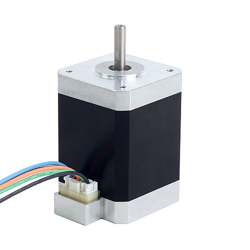 Nema 17 5-Phase Stepper Motor 0.5Nm(70.81oz.in) 1.8A  42x42x60mm 5 Wires - 17HF24-1805S | StepperOnline CA